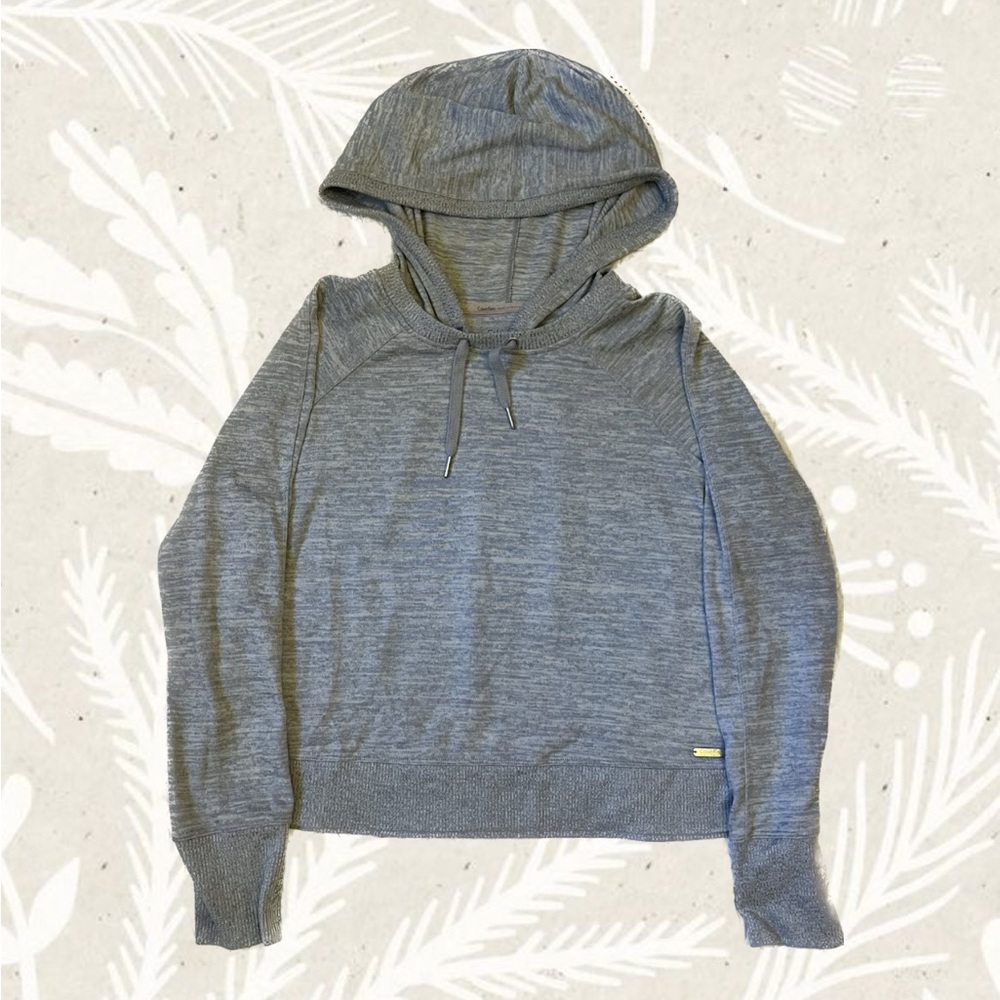 Calvin Klein Performance Stretch Gray Hoodie - Li… - image 1